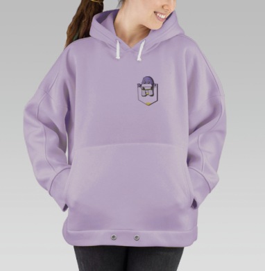 tamagochi / Тамагочи, Hoodie Oversize Fiolet