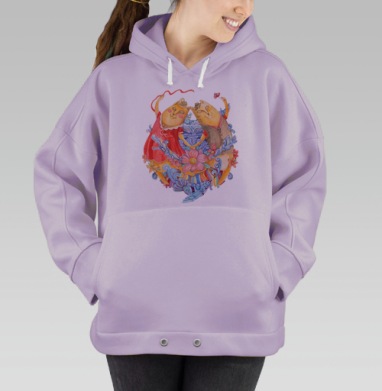 Танец весны, Hoodie Oversize Fiolet