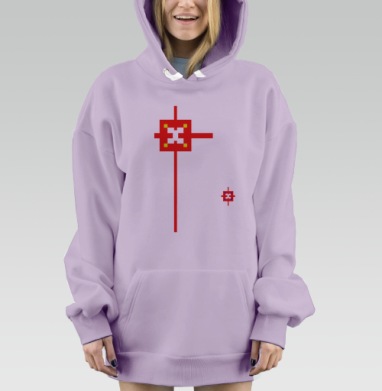 техно звезда, Hoodie Mjhigh Dig Mel, Fiolet, утепленная