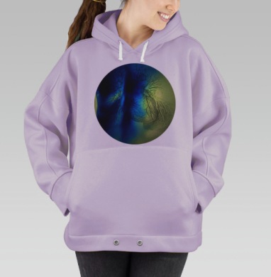Удушье, Hoodie Oversize Fiolet