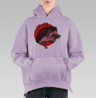 Йожа, Hoodie Oversize Fiolet, утепленная