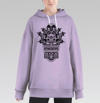 Захватчики 2, Hoodie Long Oversize Fiolet