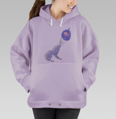 зов, Hoodie Oversize Fiolet